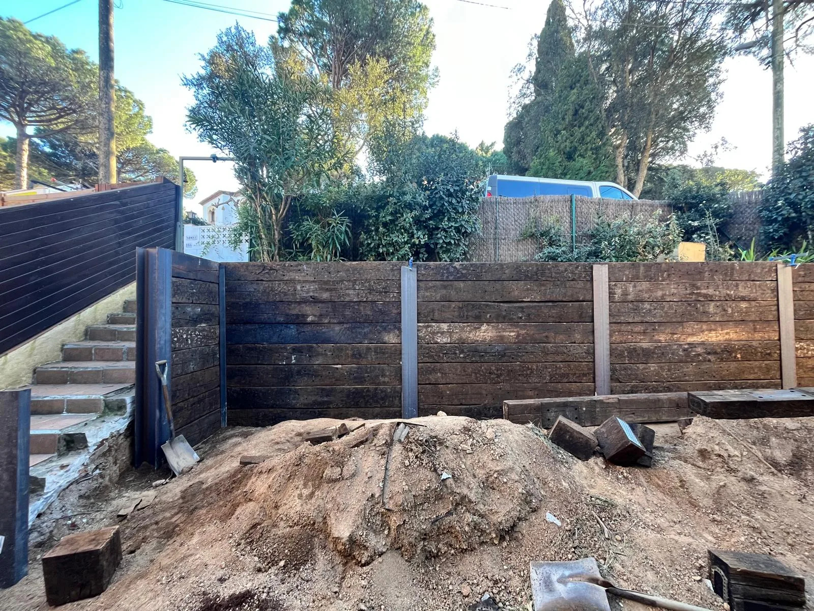 Construcción de jardines en Girona