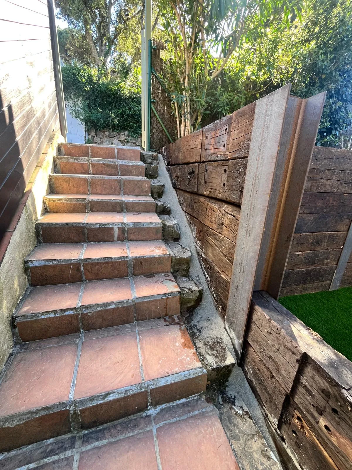 Reforma integral de jardín en segunda residencia en Santa Cristina d'Aro